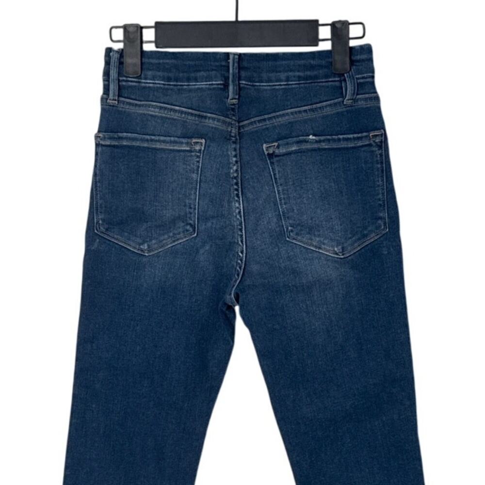 FRAME Denim Le Crop Mini Boot Jeans in Westcliff Medium Wash‎ Size 26 - Picture 12 of 15